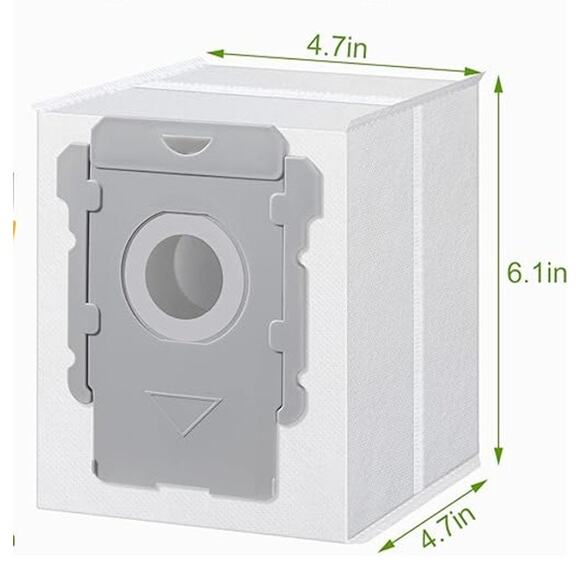 11  Vacuum Bags Dust Filtration Compatible with iRobot Roomba i& s & j Series - Picture 9 of 9